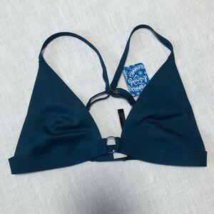 Free People Oh Scuba Bralette Midnight Cowboy New Small